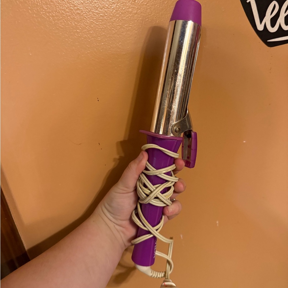 Purple Curling Iron